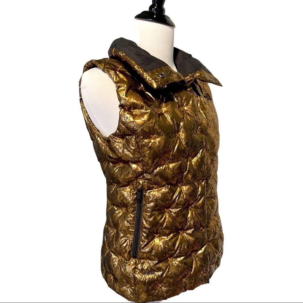 The North Face HollaDown Copper Metallic Vest Urban Explore  XS